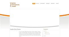 Desktop Screenshot of fairfaxchirocenter.com